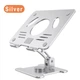 Подставка для ноутбука VHG F40 складная поворотная 360°C Rotatable Laptop Stand Silver - изображение 1