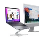 Подставка для ноутбука VHG L43 складная поворотная 360°C Rotatable Laptop Stand Silver - изображение 9