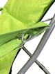 М'який розкладний стілець із регульованою спинкою Levistella GP21032108 LIME - зображення 4