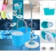 Набір для прибирання Spin MOP Універсальня швабра з віджимом-центрифугою і відром Синій - зображення 3