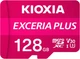 Карта памяті Kioxia microSDXC 128 GB Class 10 UHS-I U3 V30 Exceria Plus + SD Adapter (LMPL1M128GG2) - изображение 1