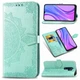 Чехол Vintage для Xiaomi Redmi 9 книжка кожа PU бирюзовый - изображение 1