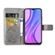 Чохол Clover для Xiaomi Redmi 9 книжка шкіра PU сірий Без бренду - зображення 4