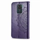 Чехол Vintage для Xiaomi Redmi Note 9 книжка кожа PU фиолетовый Без бренда - зображення 5