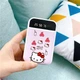 УМБ Powerbank портативная зарядка Hello Kitty 10000 mAh с чехлом Hello Kitty и в подарочной упаковке Розовый - изображение 3
