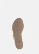 Босоніжки Classic Style R2505 37 24 см Золотий (H2000029759642) - зображення 6