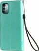 Чехол книжка Nokia G11 Кот и Дерево Turquoise (30465-32) - изображение 2