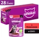 Упаковка влажного корма для котенка Whiskas говядина в соусе 28 шт х 85 г (5900951302701) - изображение 2