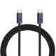 Кабель живлення Type-C на Type-C PD 3.1 140W 100 см. USB 2.0 QC 3.0 швидка зарядка та передача даних 10Gbps (776141) - зображення 1