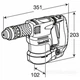 Отбойный молоток Makita HK1820 - изображение 2