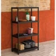 Стелаж Toomax 4 полиці cm. 80x40x138h black (5140) - зображення 3