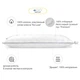 Подушка MirSon пухова Hand Made Royal Pearl 906 низька 70x70 (2200000555830) - зображення 2