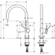 Смеситель Hansgrohe Talis M54 (72804670) - изображение 2