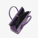 Сумка женская кожаная саквояж средняя Regina Notte Travel bag 3201 Фиолетовый - изображение 4