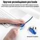 Кабель подовжувач для USB порта Addap UM2F-01, USB 3.0 Male to USB 3.0 Female, 5 Гбіт/с, 1 метр - зображення 6