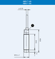 Индуктивный датчик M12, неэкранированный, NO/PNP, кабель 2 м, AM1/AP-2A M.D. Micro Detectors S.p.A. - изображение 2