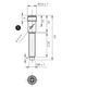 Індуктивний датчик M8, LD неекранований, NO/PNP, AE1/AP-4H Micro detectors - зображення 2
