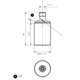 Індуктивний датчик M30, 10mm, короткий корпус, NO+NC/PNP, роз'єм M12, AT6/BP-1H Micro detectors - зображення 2