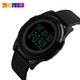 Мужские Наручные Черные Часы Скмей Skmei 1206 Ultra New (169148) - изображение 2