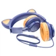 Накладные наушники Hoco W36 Cat ear (3.5mm/1.2m) Midnight Blue - изображение 3