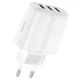 Зарядне мережеве HOCO N15 Amazing (3USB 2.4A) Білий - изображение 3
