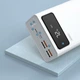 Зовнішній акумулятор REMAX Mengine Series 30000mAh 4USB Power Bank RPP-112 White - зображення 4