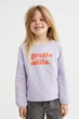 Світшот бузковий Grazie Mille H&M 134-140см (40001150) - зображення 3