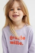 Світшот бузковий Grazie Mille H&M 134-140см (40001150) - зображення 5