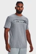 Мужская серая футболка UA CAMO CHEST STRIPE SS Under Armour MD 1376830-035 - изображение 1