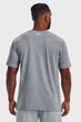 Мужская серая футболка UA CAMO CHEST STRIPE SS Under Armour MD 1376830-035 - изображение 3