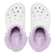 Зимові утеплені крокси Crocs Baya Lined Fuzz-Strap Clogs 40-41 р 25.8-26.7 см Білі 206633 M8/W10 White - зображення 4