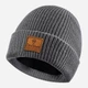 Термошапка DexShell Watch Beanie DH322GRY 56-58 Сіра (6954358922122) - зображення 1