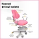 Комплект Evo-kids Evo-30 PN + Y-408 KP стіл + лампа + крісло Mio-2 Рожевий - зображення 14