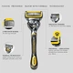 Набор станок с 1 сменной кассетой и подставкой Gillette Fusion 5 Proshield - изображение 12