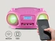 Бумбокс з мікрофоном Auna Roadie Sing CD (10032058) Fm Cd Bt USB - зображення 3