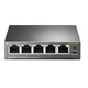 Комутатор TP-Link TL-SF1005P 5x10/100 Fast Ethernet FE/4xPoE 56W - зображення 1