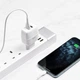 Адаптер зардяное универсальное устройство сетевое 2 USB 2.4A HOCO Lightning cable Highway C77A белый - изображение 3