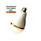 Лампа светодиодная аккумуляторная VHG Y3933 20Вт 6500K 220В 3x18650mAh Three Battery Emergency Bulb - изображение 1