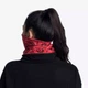 Шарф-труба Buff Polar, New Cashmir Red Чорний-Червоний - изображение 3