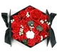 Подарунковий набір мила букет з троянд у чорній коробці Love Light Rose Flower оригінальний подарунок з мильних Червоний троянд - зображення 4