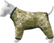 Ветровка для собак WAUDOG Clothes, рисунок "Милитари", L55, В 77-79 см, С 50-55 см (396-4026Collar) - изображение 1
