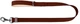 Повідець для собак шкіряний WAUDOG Classic, Ш 14 мм, Дов 122 см, Коричневий (08136Collar) - зображення 2