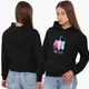 Детский худи ТикТок Харли Квин (TikTok Harley Quinn) Черный (9298-1646) 140 см - изображение 2