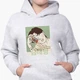 Детский худи БТС (BTS) Светло-серый меланж (9298-3262) 164 см - изображение 3