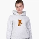 Детский худи Невыспавшийся Джерри (Sleepy Jerry) Светло-серый меланж (9298-2047) 128 см - изображение 2