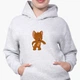 Детский худи Невыспавшийся Джерри (Sleepy Jerry) Светло-серый меланж (9298-2047) 128 см - изображение 3