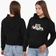 Детский худи БТС (BTS) Черный (9298-1061) 140 см - изображение 2