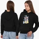 Детский худи БТС (BTS) Черный (9298-1066) 140 см - изображение 2