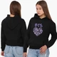 Детский худи БТС (BTS) Черный (9298-3268) 164 см - изображение 2