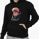 Детский худи Наруто Узумаки (Naruto Uzumaki) Черный (9298-2822-7) 128 см - изображение 1